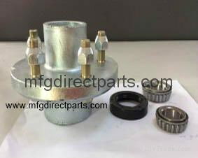 hot dip galvanized trailer hub assembly