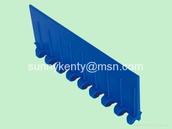 12.7mm Pitch Plastic Modular Conveyor Belt 1200 Series 2