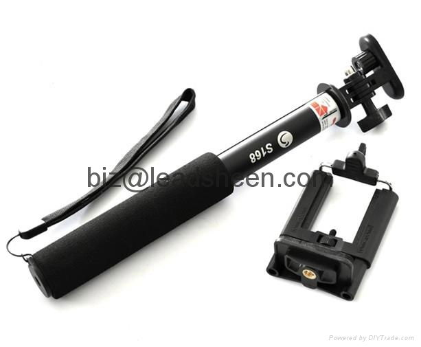 Telescopic Self-portrait Handheld Monopod For smartphone &Gopro Camera 2