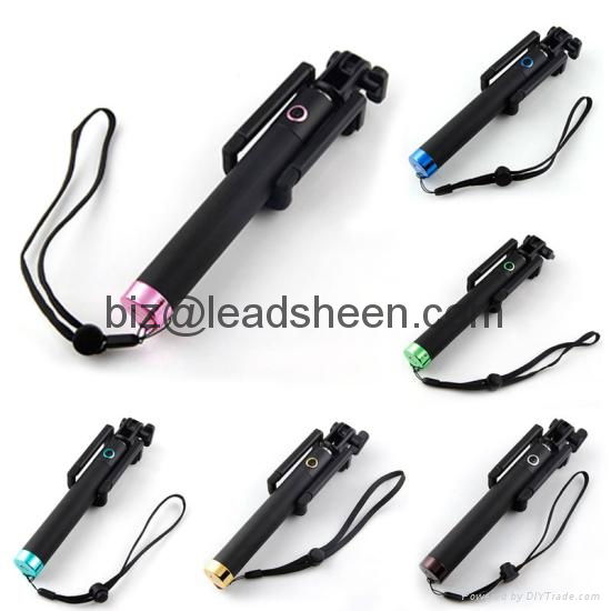 Bluetooth Monopod Selfie Sticks for Cell Phone Camera  3