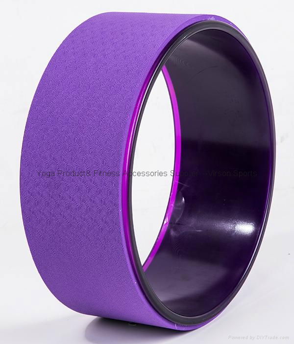 virson wholesales pvc yoga wheel yoga accessories wheel fitnees yoga wheel