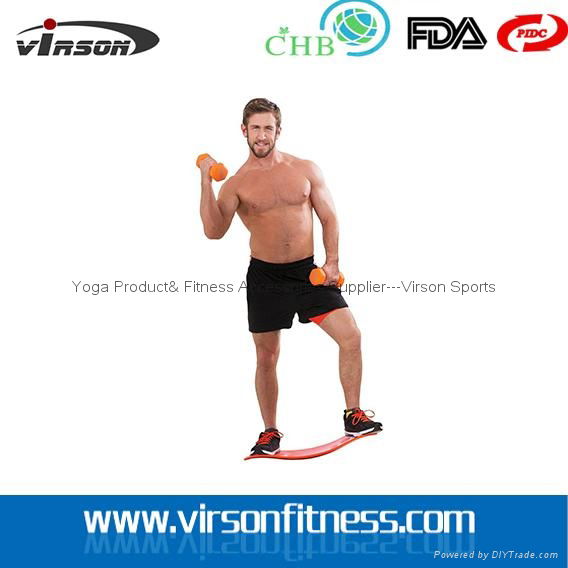 Ningbo Virson High quality ABS Sports a skateboard , body balance board fitness. 2