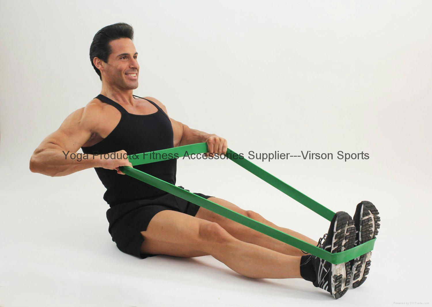 Virson Bottom price classical resistance bands ,Fitness latex round bands set  2