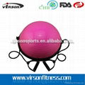  Ningbo Virson Top grade antique half oval gym ball massage ball bosu ball 1