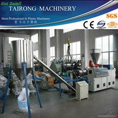 PET bottle granulator line