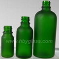 Dark green bottle 2