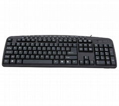 multimedia keyboard wired ps/2 or usb waterproof office