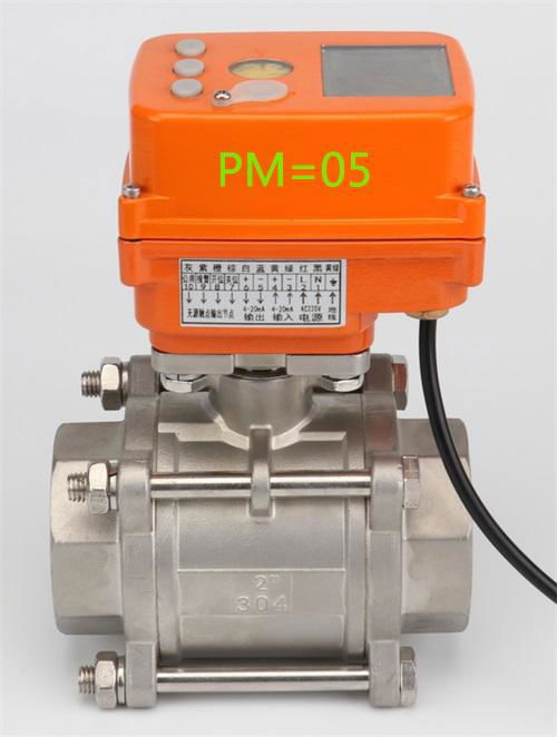PM-05电动执行器AC220V电源4-20mA输入输出信号智能控制模块