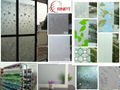 RNPT 2D Embossed PVC Static Glass sticker  5