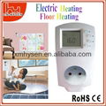 Digital plug in thermostat socket