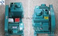 2X electric double-stage high vacuum pump rotary vane vacuum pump   3