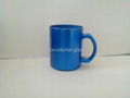 11oz sublimation pearl finished glass mug,  5