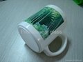 11oz Sublimation White glass mug  1