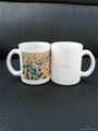 11oz Sublimation White glass mug 