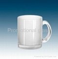 11oz Glass Mug, sublimation glass mugs 1