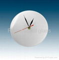 Glass Clock face, sublimation coated  2