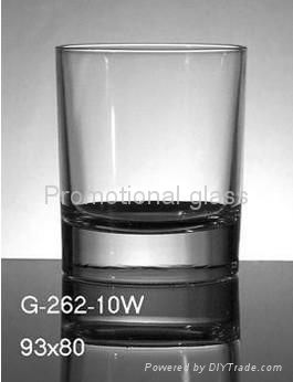 10 oz clear Whisky glass mug