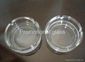 clear glass ashtray  2