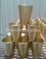 coating glass mug,  promotional shot  glass mug 5