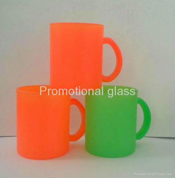 glass mug 11OZ, sublimation glass mug 2