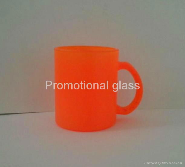 glass mug 11OZ, sublimation glass mug 3