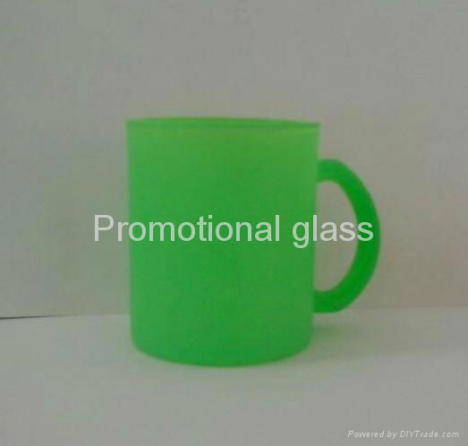 glass mug 11OZ, sublimation glass mug 4