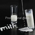 300ml straight glass cup,drinking glass milk mug 2