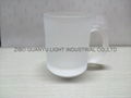 glass mug 11OZ, sublimation glass mug