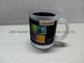 glass mug 11OZ, sublimation glass mug 8