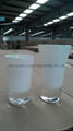 color coating glass cup Sprayed glass cup 8