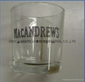 10OZ Sprayed whisky glass cup 4