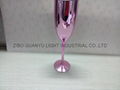 Champagne  glass ，glass cup electroplate glassware 8
