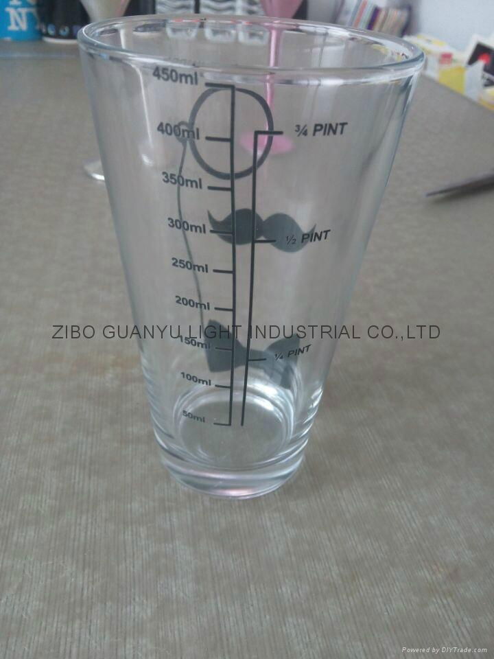 16OZ  COLA glass ,sublimation glass 3