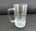 sublimation glass beer stein with handle 3