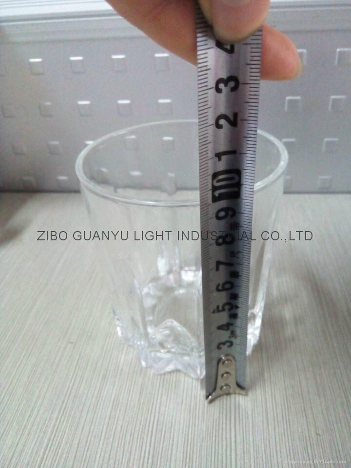 310ml Clear glass cup glassware 3