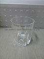 310ml Clear glass cup glassware