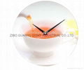 Sublimation coating glass clock