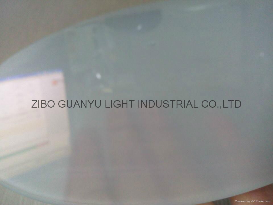 Sublimation coating glass clock 5