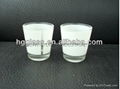 50ml  sublimation mug with white panel glassware mug