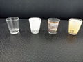 50ml sublimation  shot glass mug glassware with decal