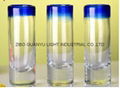 70ml Sublimation blue shooter glass