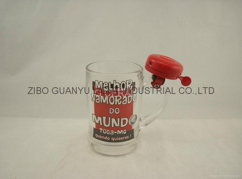 Promotional glass mug with bell 4
