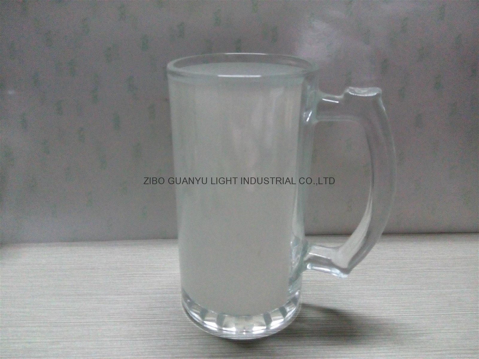 16oz  Sublimation glass mug