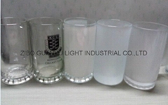 16OZ  500ML Sublimation glass beer mug