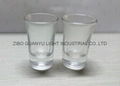 40ml  clear Glass tumbler 