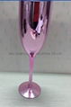 Electroplating champagne glass 1