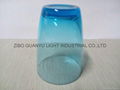 350ml Blue glass cup glass mug