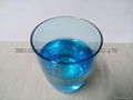 350ml Blue glass cup glass mug 6