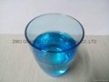 350ml Blue glass cup glass mug