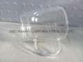 300ml Double wall Glass Mug With Handle,heat-resistant 5